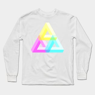 Impossible AND transparent triangles V3 Long Sleeve T-Shirt